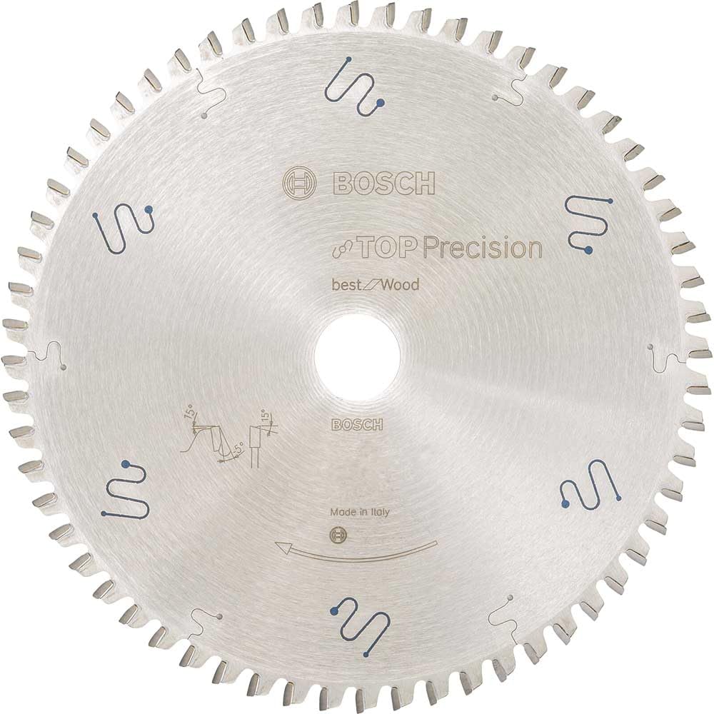 Bosch 2608642103 Top Precision Best for Wood Circular Saw Blade