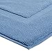 Amazon Brand – Pinzon Luxury 100% Cotton Banded Bath Mat - Marine