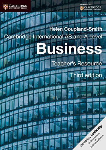 Cambridge international as and a level business teacher…
