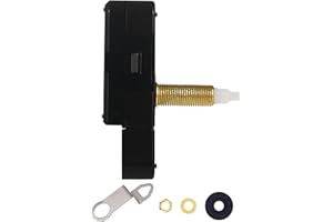 DEEWISH Revolutionizing Long Shaft Clock Mechanism Repair: The DW-1688 Series Quartz Movement, Your Solution to a High-Torque, Battery-Operated, Silent Sweeping Clock(28mm, no Clock Hands)