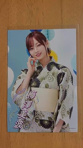 Amazon 乃木坂46 梅澤美波 ポストカード 浴衣 真夏のドリームくじ Web Shop限定 アイドル 芸能人グッズ 通販