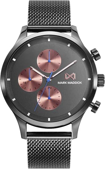 Reloj Mark Maddox HM7142-56 Hombre Acero Gris