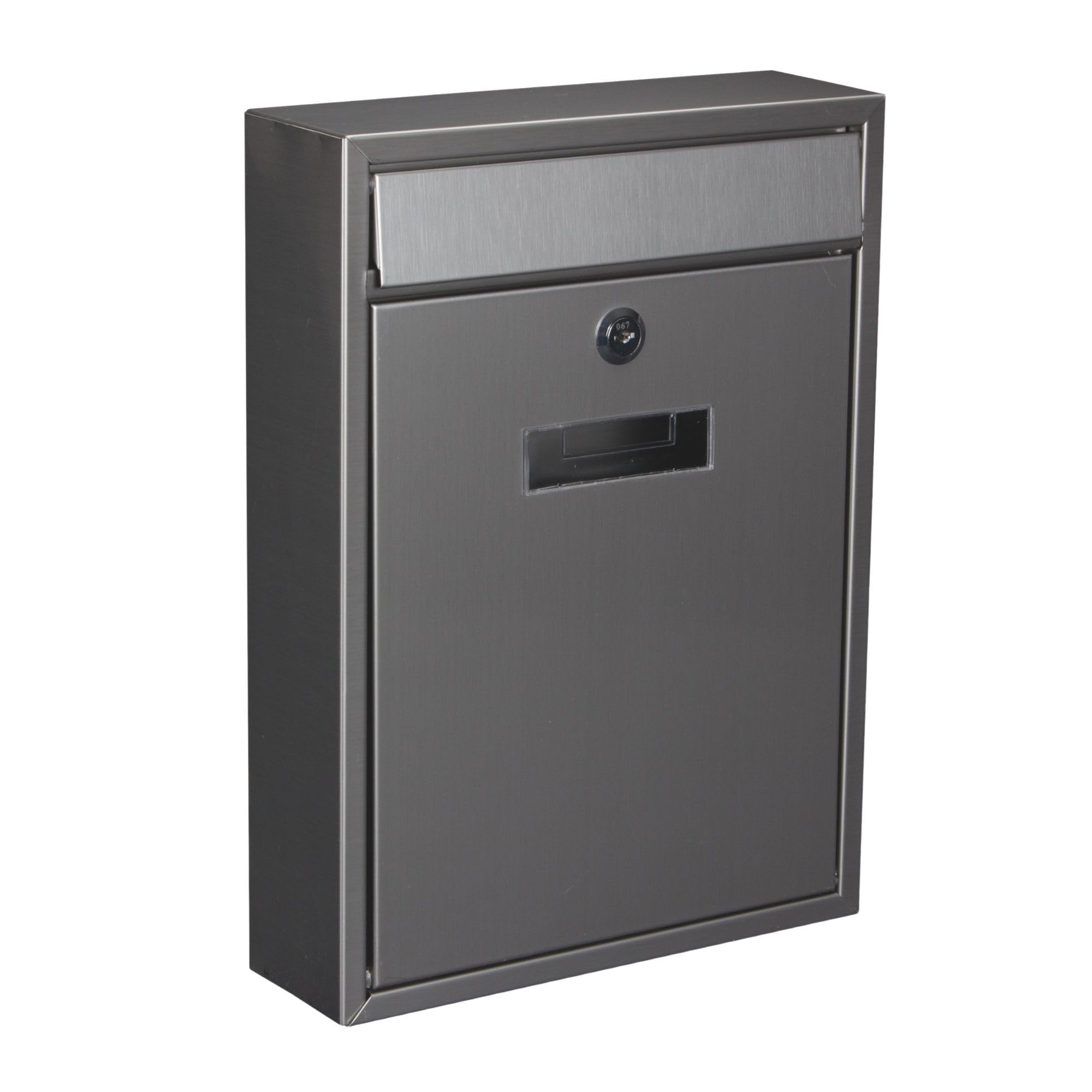 Perel bg40004 Seattle Mailbox Stainless Steel