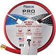 Flexon FAR3450 3/4-Inch x 50-Foot Heavy Duty Premium Farm & Ranch Rubber Garden Hose