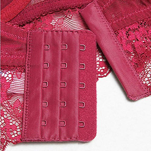 Varsbaby-Women-Push-Up-Set-di-Reggiseni-Lingerie-di-Pizzo-Calza-Reggicalze-Mutandine-Reggiseno-4pcsLot