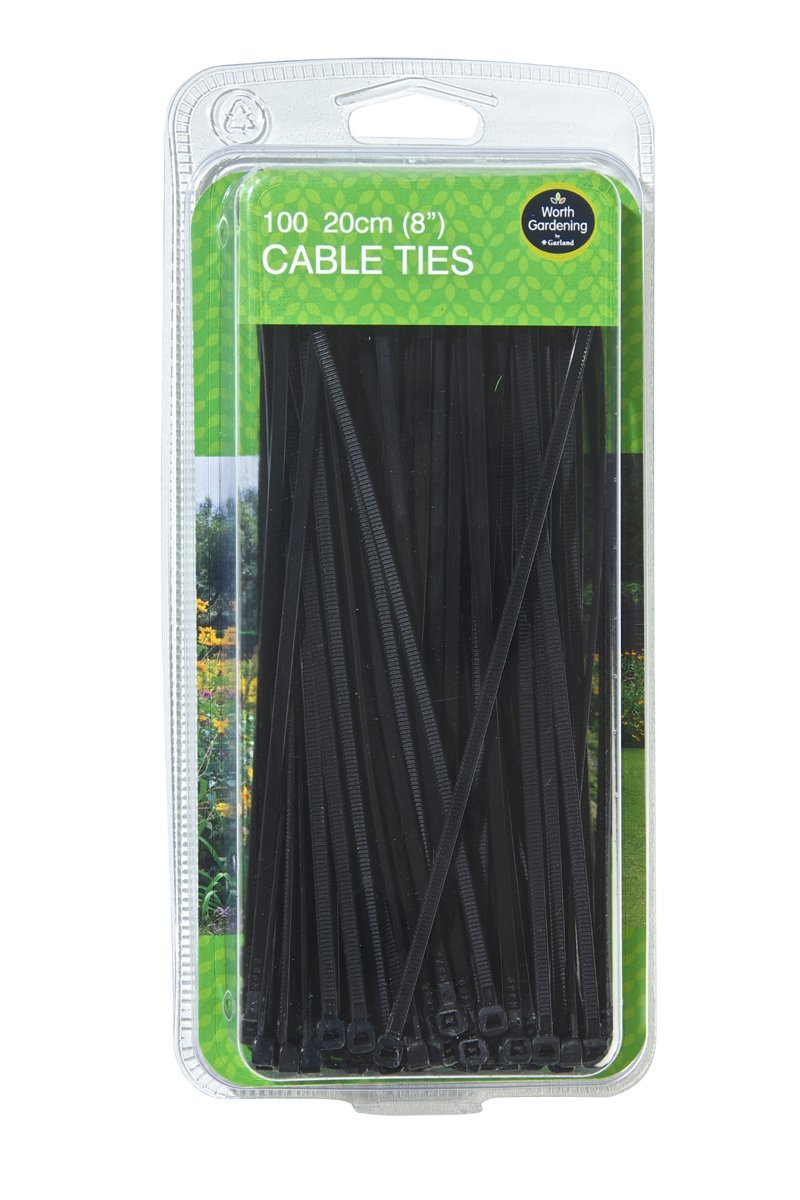 W0896 Garland 20cm (8") Cable Ties (100)