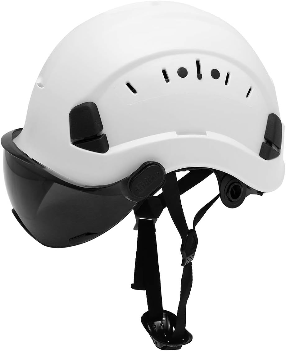 LOHASWORK Safety Hard Hat Adjustable ABS Climbing Helmet 6Point