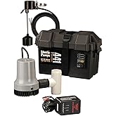 Liberty Pumps 441 Battery Back-Up Emergency Sump Pump System, Black, one-Size