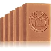 Organic Face and Body Soap Bars for Dry, Normal Skin for Women and Men Pack of 5