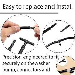 Windshield Washer Hose Kit, Washer Fluid Hose with