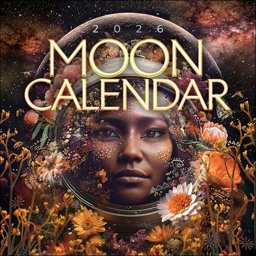 2022 Moon Calendar Card, 5 Pack: Lunar Phases, Eclipses, and More