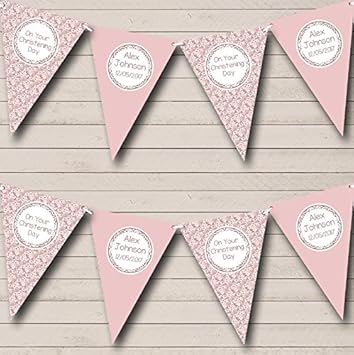 Amazon Com Pink Fish Personalized Christening Baptism Bunting