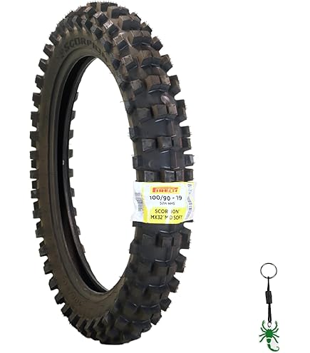 Amazon.com: Pirelli Scorpion MX 32 Mid Hard 80/110-21 Front Dirt