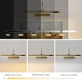 HARPER LIVING Rechargeable Picture Light Antique Brass with Remote 3 Temps view 4