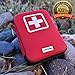 Super Sole Kit (135Piece) + Bonus Kit - Ever-Ready Keeping Your Family Safe in Emergencies - Fully Stocked for Your Car, Home or Office with Medical Supplies - A Small Top Rated Kit You Can Trust, Red
