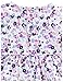 Simple Joys Baby Girl's 3 piece Playwear Set Sleepwear, Navy/Purple, 6-9 Months