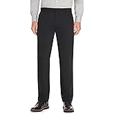 Van Heusen Mens Wrinkle Free Stretch Flat Front Dress Pant