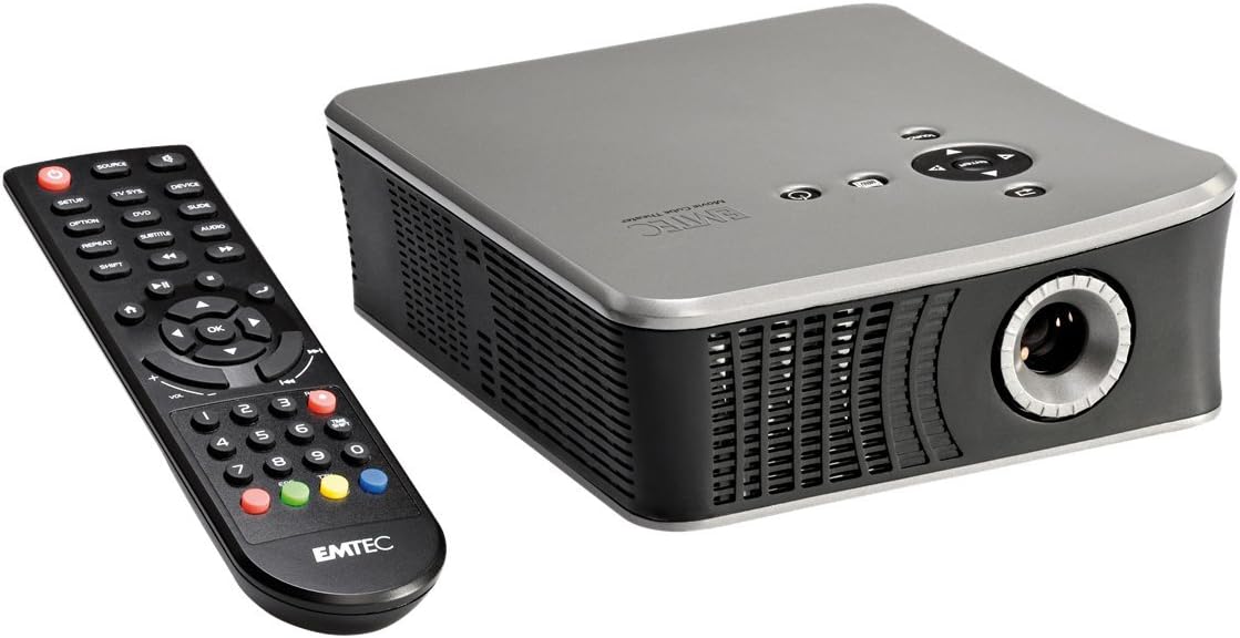 Emtec Movie Cube Theater T800X Video - Proyector (50 lúmenes ANSI ...