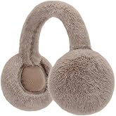 Winter Ear Muffs Women Furry Fur Plush Earmuff Foldable Ear Warmers Girls Boys Outdoor Earmuff