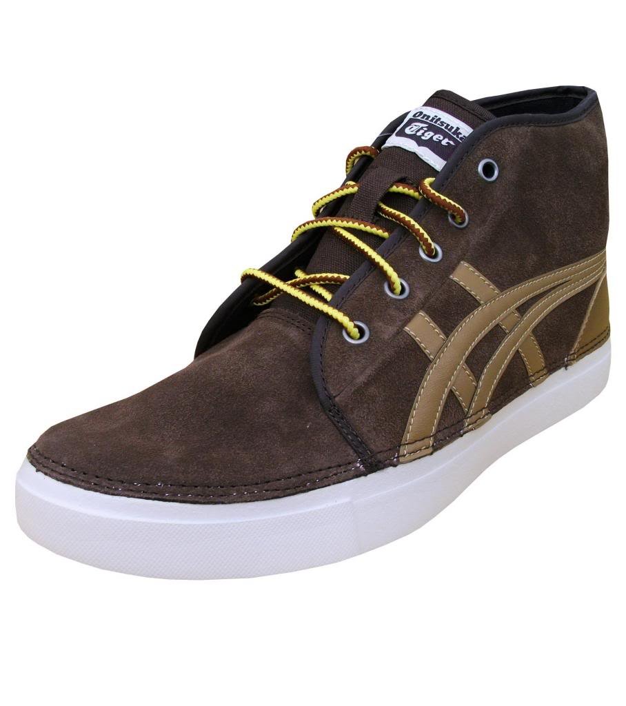 Onitsuka Tiger Mens Suede Asics Claverton Mid Sneakers | Desertcart  Seychelles