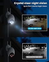 ieGeek 5MP Outdoor Security Camera 2.4/5G WiFi 360 PTZ 15M Color Night Vision view 6