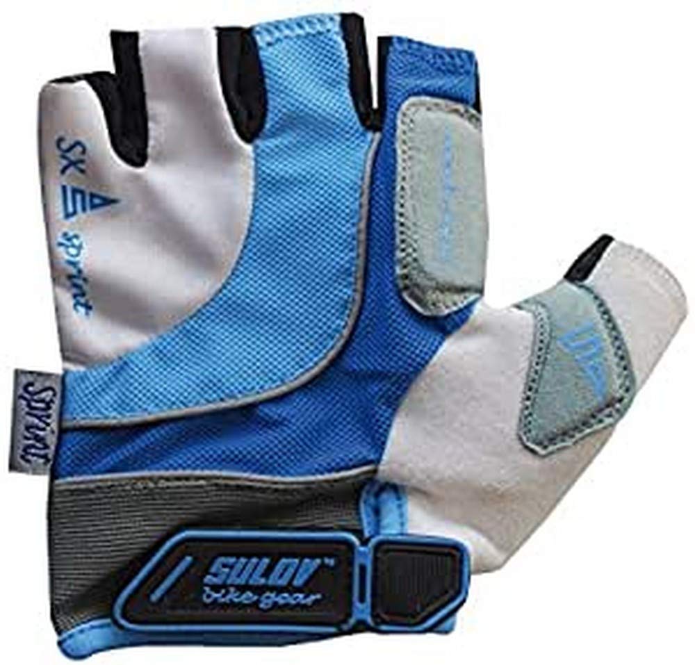 SULOV SX Sprint Cycling Gloves – Blue, L