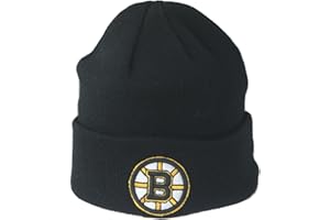 ZHATS Unisex Kid's NHL Officially Licensed Youth Beanie Cuff Icon Team Color