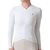 LAMEDA Cycling Jersey Women Long Sleeve, Bike Shirts for Women with Pockets, Breathable Biking BicycleTops for Road Riding