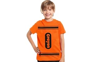 GREENMILL APPAREL Kids Crayon T Shirt Halloween Costume for Boys Girls | Group Idea | Unisex Tee XS-XL