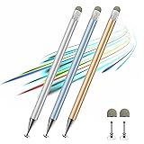 Stylus Pen for Touchscreen,3pcs 2in1 High Precision