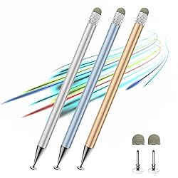 Stylus Pen for Touchscreen,3pcs 2in1 High Precision