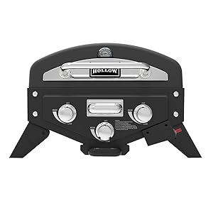 Masterbuilt VT280SS1 3 Vector Series Two-Burner Portable Gas Grill with Folding Side, Stainless