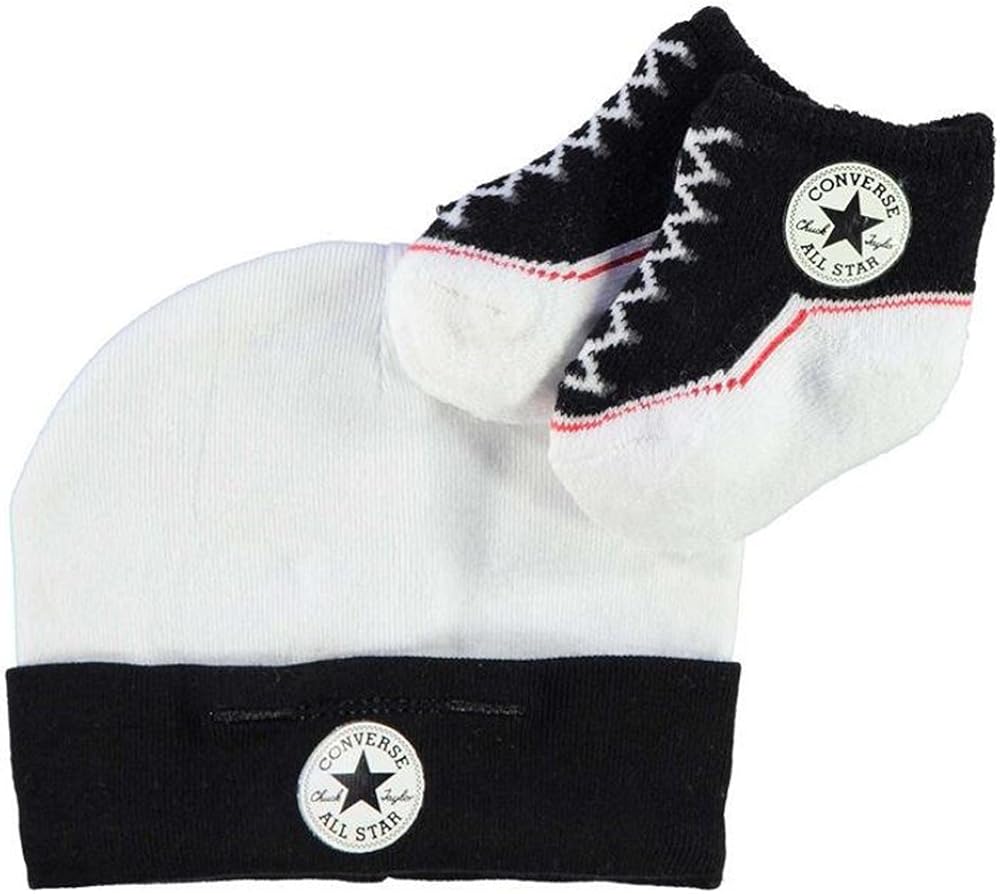 converse hat and bootie set