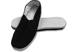 DT Men's Martial Art Kung Fu Tai Chi Cotton Sole Canvas Shoes
