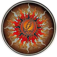 HappyLife Productions Grateful Dead Sun - Window Sticker/Decal (4.5" Circular)