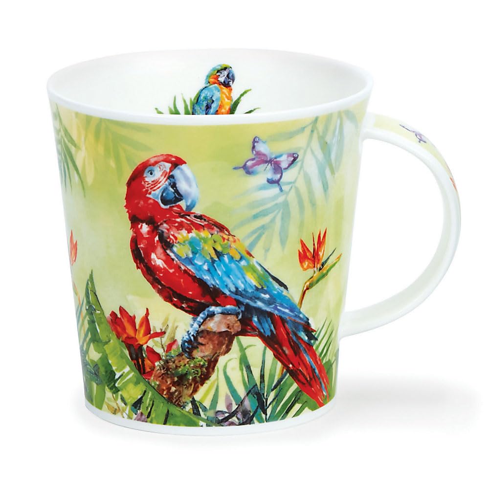 Dunoon Cairngorm 0.48L Mug Tropical Birds Amazonia (Macaw)