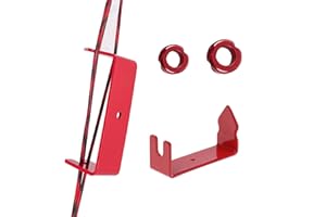 - QI HUO JU - Archery Peep Sight, 1/4" 3/16" Peep Sights Tubing with Bowstring Separator Tool Bow String Splitter Tube Peep Sight for Compound Bow