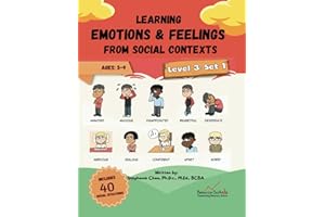 Learning Emotions and Feelings from Social Contexts - Level 3 Set 1: Anxious, Annoyed, Disappointed, Confident, Jealous, Regr