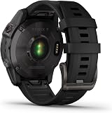 Garmin fenix 7 Sapphire Solar GPS Adventure Smartwatch Black DLC Titanium view 7