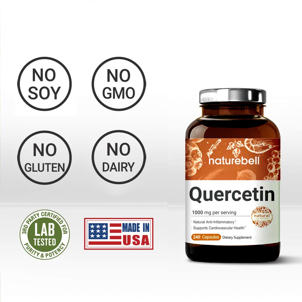NatureBell-Quercetin-1000mg-Per-Serving-240-Capsules-Powerfully-Supports-Cardiovascular-Health-Immune-System-and-Bioflavonoids-for-Celllular-Function-No-GMOs-and-Made-in-USA