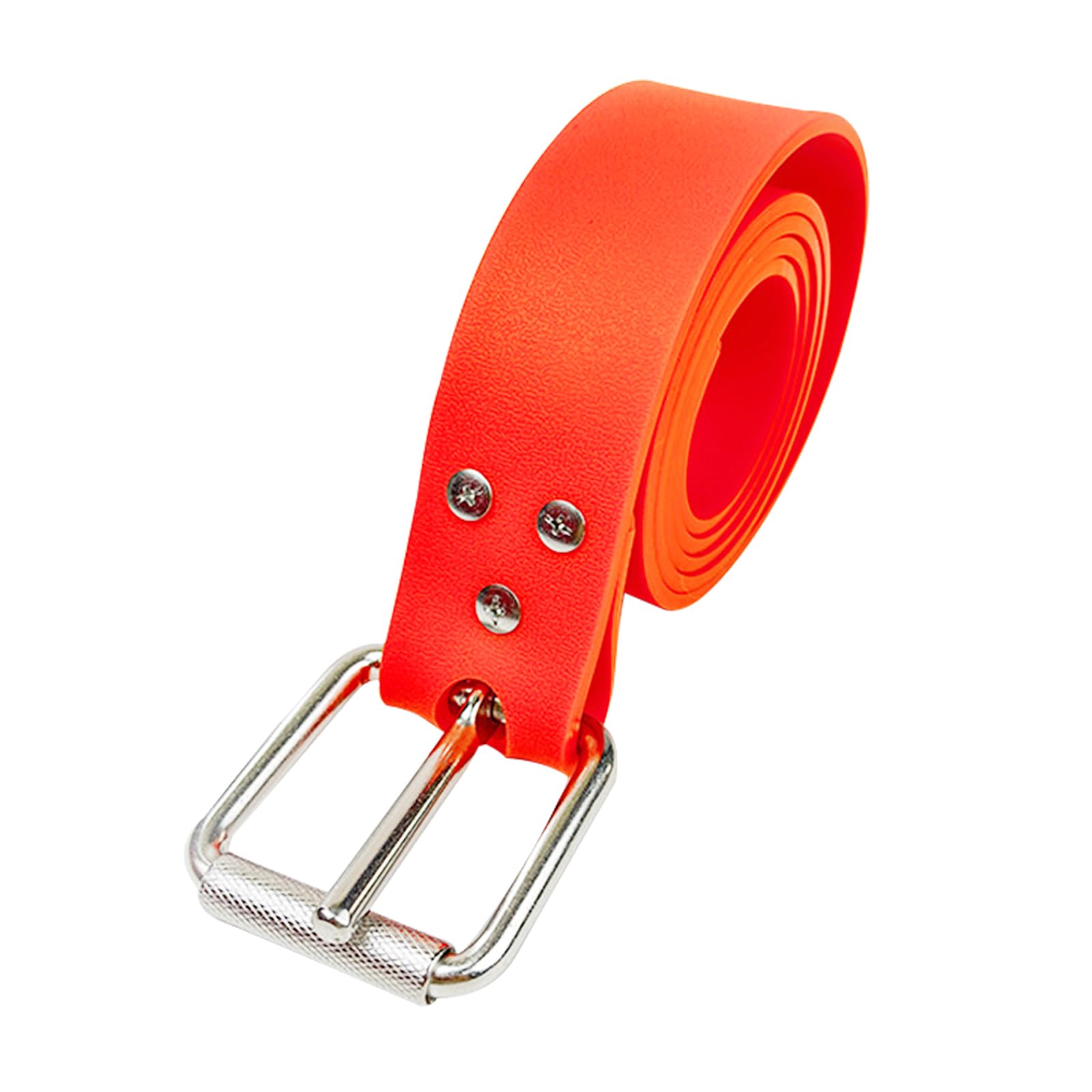 Sea frogs Weight Belt for Free Diving Premium Marseillaise Rubber Belt with Quick-Realease Buckle 135cm Diving Belt (Orange)