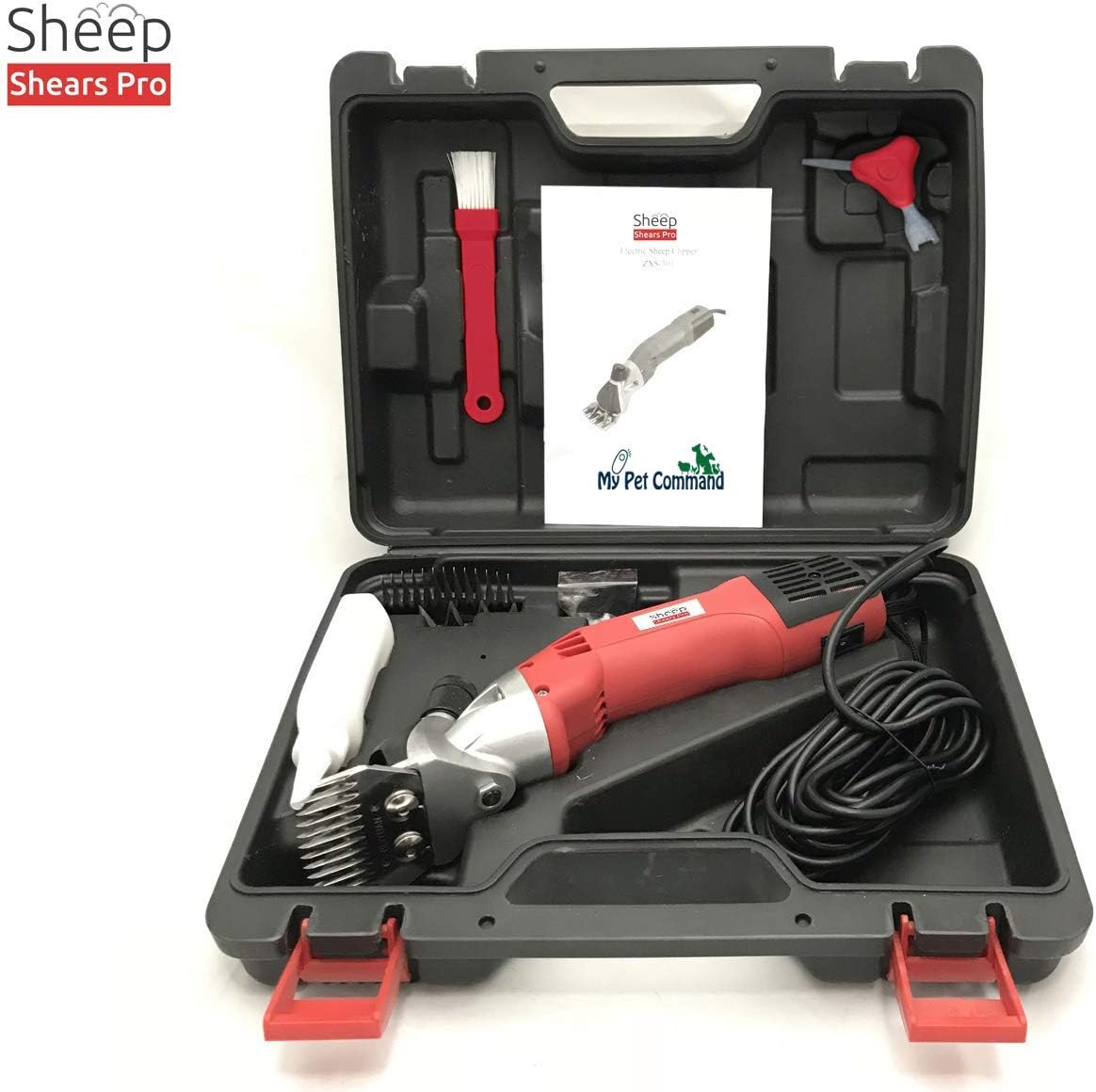 Sheep Shears Pro 220V UK Plug 500W Professional Heavy Duty Electric Shearing Clippers with 6 Speed - Image 3