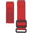AMHUGE Hook&Loop Military Style Nylon Watch Strap Length Adjustable-Choice of Color & Width (18mm, 20mm, 22mm, 24mm)-Waterproof Sport Watch Band for Men or Women