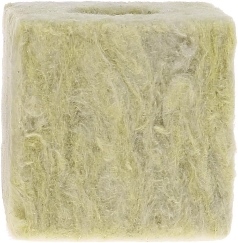 Dabixx Rockwool Cube Hydroponic Grow Media Soilless Cultivation Planting Compress Base - 50x50x50mm