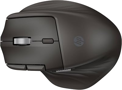 HP 780M Mouse Wireless Ergonomico con Scorrimento Ultra Rapido, Nero