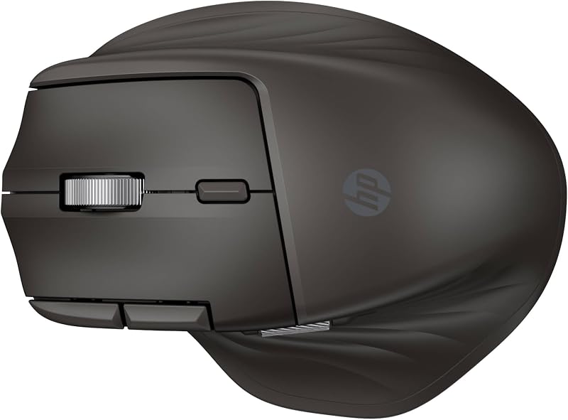 HP 780M Mouse Wireless Ergonomico con Scorrimento Ultra Rapido, Nero