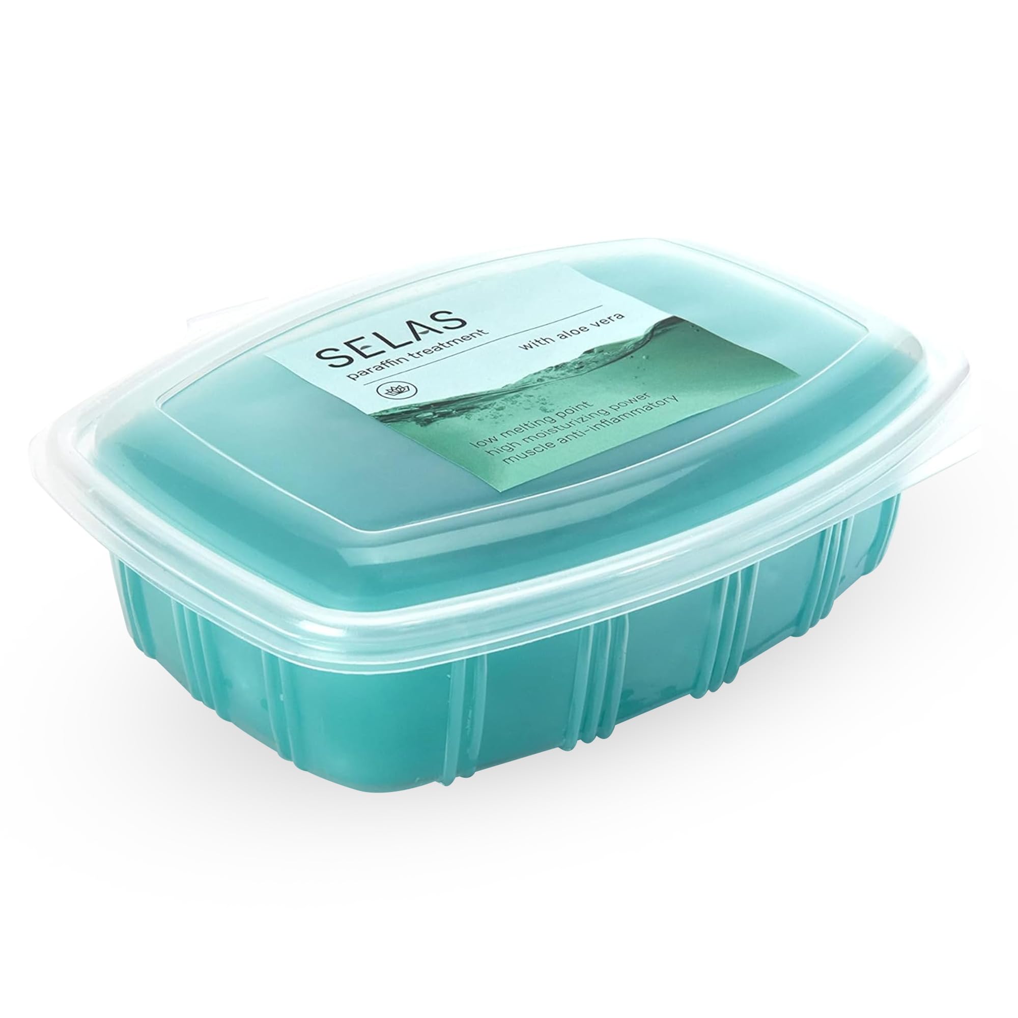 SELAS Paraffin Wax Bath 980g – Aloe Vera | Wax Bath for Hands & Feet Arthritis Relief | Moisturising & Soothing Paraffin Wax for Hand & Foot Treatment | Hot Wax Machine & Wax Heater Compatible