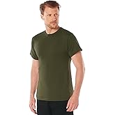 Rothco 100% Cotton T-Shirt – Standard Fit Crew Neck Base Layer Tee Shirt, Olive Drab, S