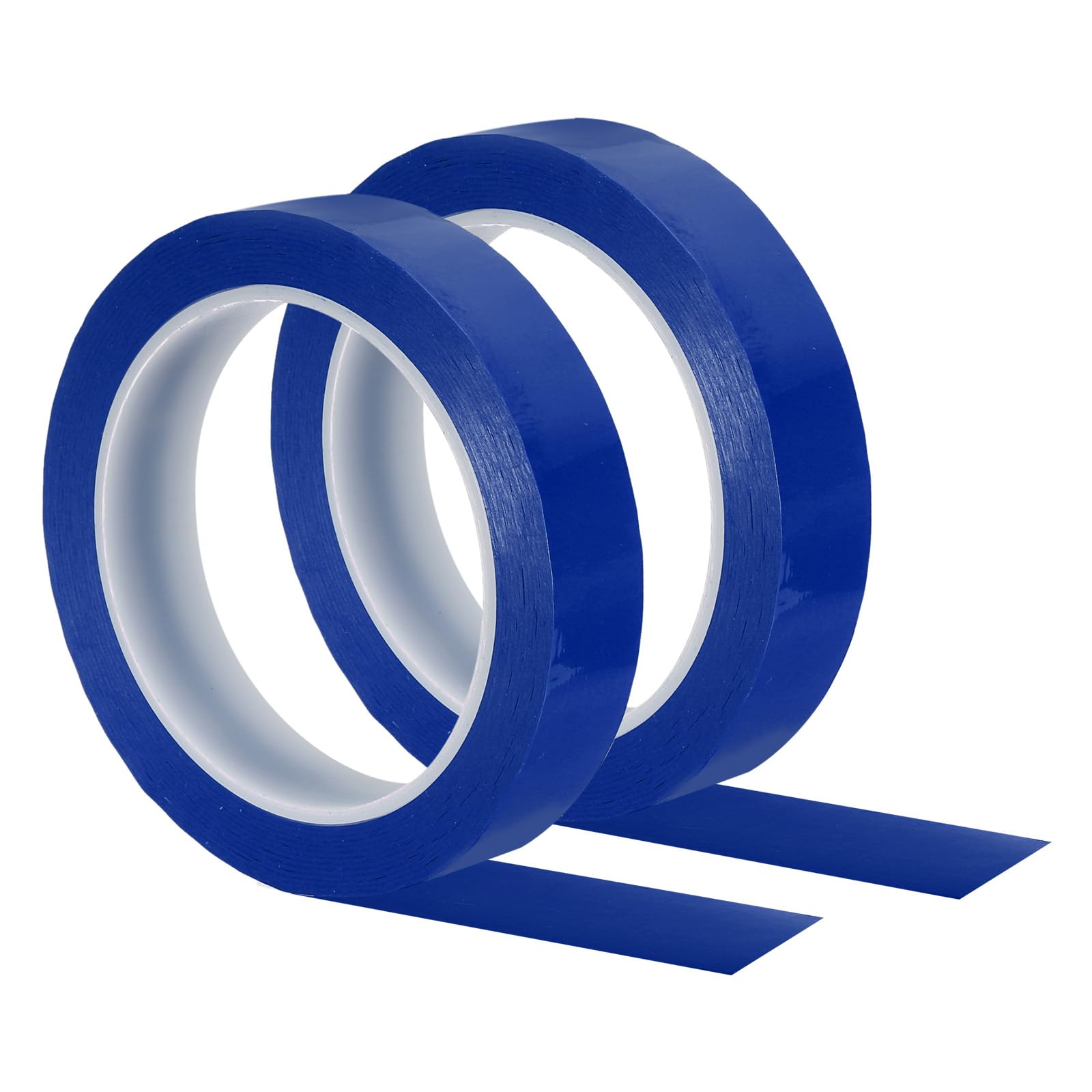 PATIKIL Whiteboard Tape 20mm 4/5", 2 Pack Thin Dry Erase Tape for Graphic Chart Marking DIY Art, Blue