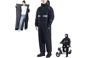 Winter Outdoor Riding Insulated Full-Body Suit, Windproof Winter Insulated Full-Body Suit,Winters Jumpsuit For Men Women